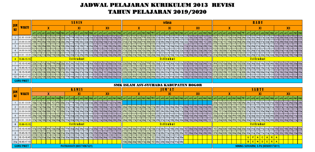 Agenda - SMA Ki Hajar Dewantoro